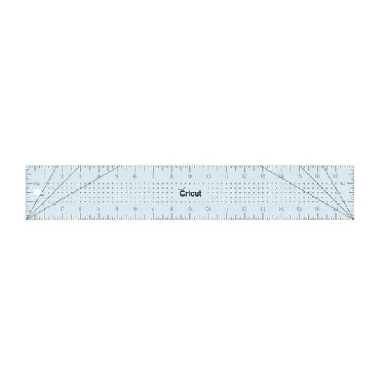 Cricut&reg; Blue Acrylic Ruler, 3" x 18" {3}