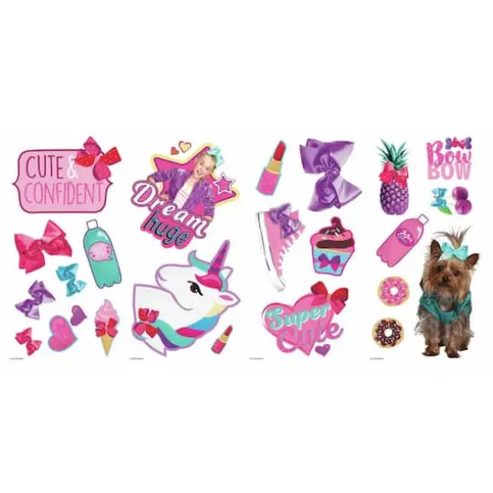 RoomMates Jojo Siwa Cute & Confident Peel & Stick Wall Decals {3}