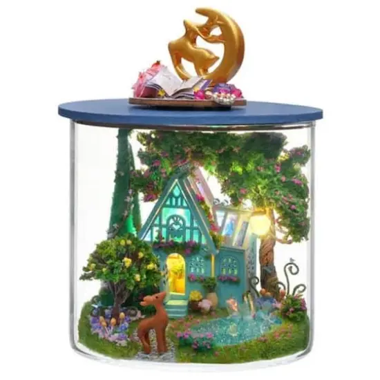 Wizardi Abundant Moment Miniature Dollhouse Roombox Kit {1}
