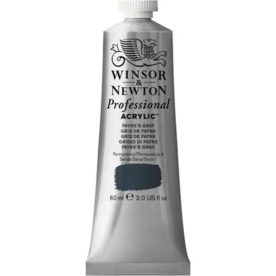 Winsor & Newton&reg; Professional Acrylic&trade; Paint Payne's Gray {1}