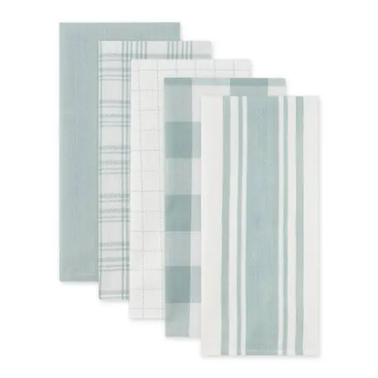 Assorted Jadeite Everyday Dishtowel (Set Of 5) {3}