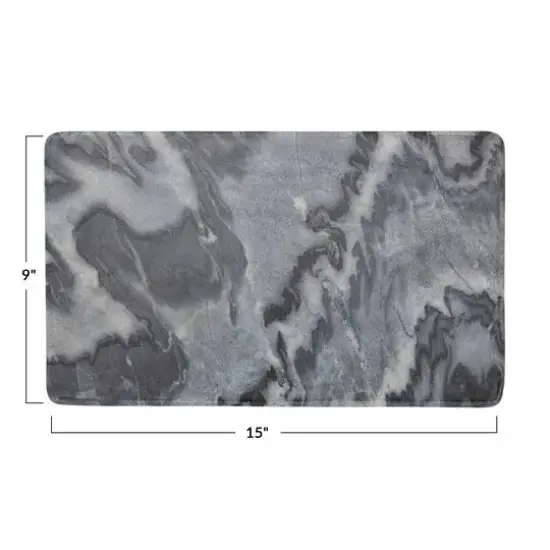 Hello Honey&reg; 15" Gray Marble Charcuterie or Cutting Board {6}