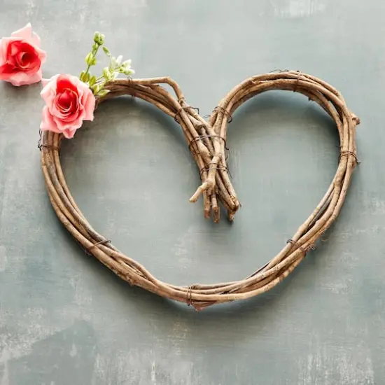 12" Grapevine Heart Wreath by Ashland&reg; {3}