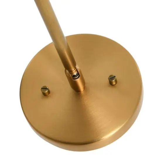 Hello Honey&reg; Robert Stevenson Lighting Cameron Two-Tone Metal & Frosted Glass Ceiling Light Matte Black {11}