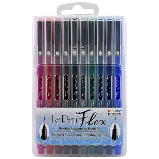 Marvy&reg; Uchida LePen&reg; Flex 10 Primary Pen Set {4}