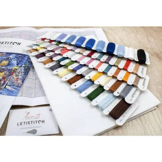 Letistitch Cottage Glow Counted Cross Stitch Kit {13}