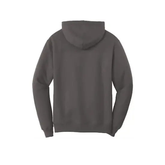 Port & Company&reg; Tall Core Fleece Pullover Hooded Sweatshirt Charcoal {4}