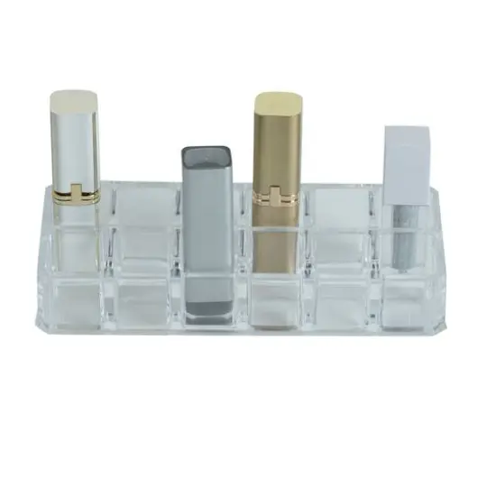 Simplify 7" Cosmetic & Lipstick 12 Compartment Holder {5}