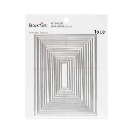 Rectangle Cutting Die Set by Recollections&trade; {5}