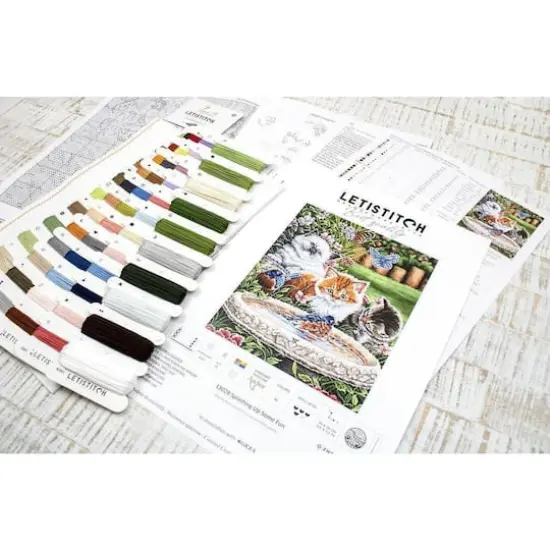 Letistitch Splashing Up Some Fun Counted Cross Stitch Kit {4}