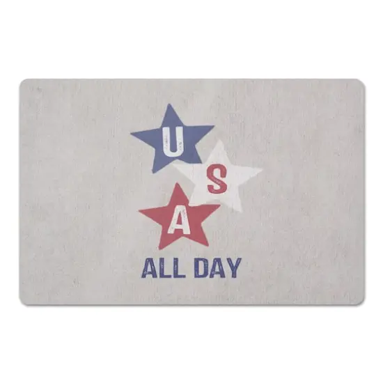 USA All Day Floor Mat {1}