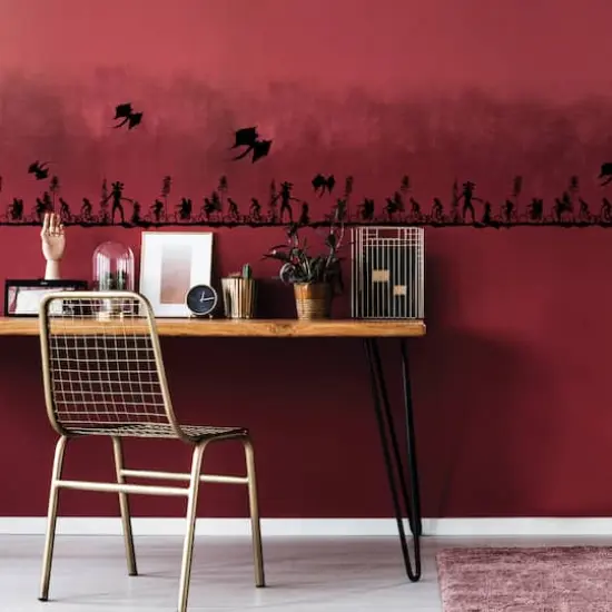 RoomMates Stranger Things Forest Scene Peel & Stick Wall Decal Set {3}