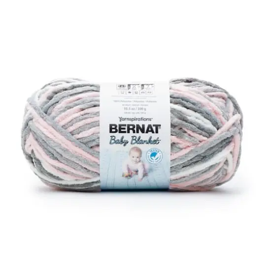 Bernat&reg; Baby Blanket&trade; YarnBaby Grays {1}