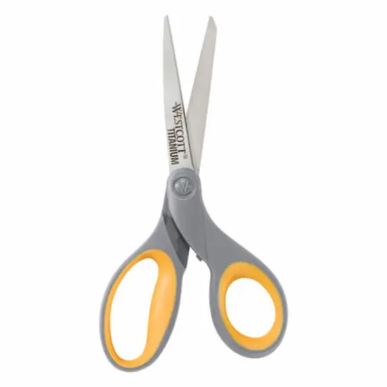 Westcott&reg; Soft Handle Titanium Bonded Scissors {3}
