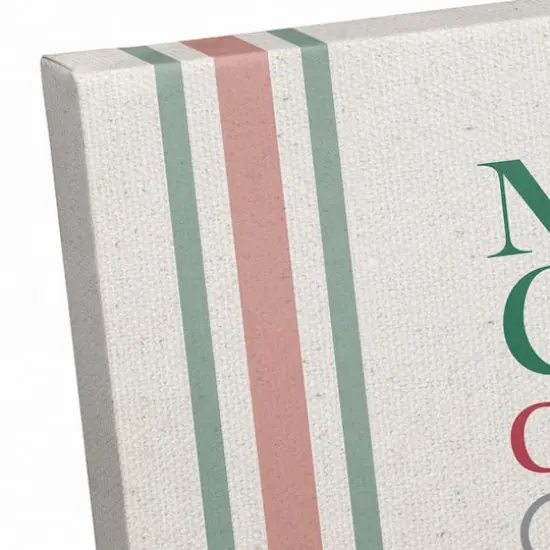 Holiday Words Canvas Wall Art {4}