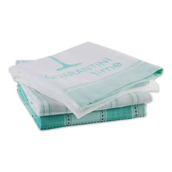 DII&reg; Quarantini Time Dish Towels, 3ct. {4}
