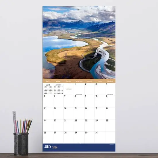 2026 Alaska Wall Calendar {4}