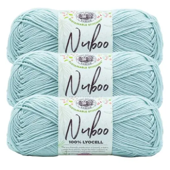 3 Pack Lion Brand&reg; Nuboo Yarn Duck Egg {1}