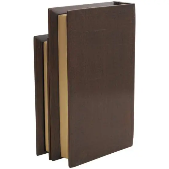 Brown War & Peace Storage Faux Book Box Set {12}