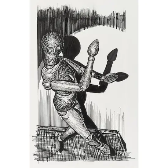 Faber-Castell® PITT® 0.05mm-1.5mm Black 6 Piece Artist Pen Set {4}