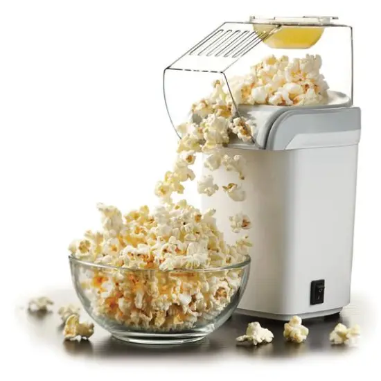 Brentwood 8-Cup White Hot-Air Popcorn Maker {3}
