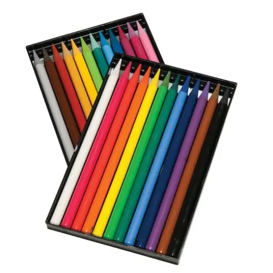 Koh-I-Noor Progresso Woodless Colour Pencils 24 Color Set {3}