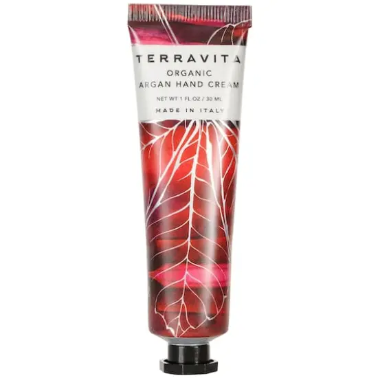 European Soaps Terravita Organic Hand Cream, 30mL Argan {1}