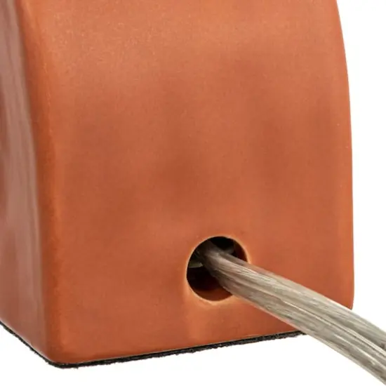 Hello Honey&reg; 4" Scandinavian Terracotta Exposed Bulb Table Lamp {7}