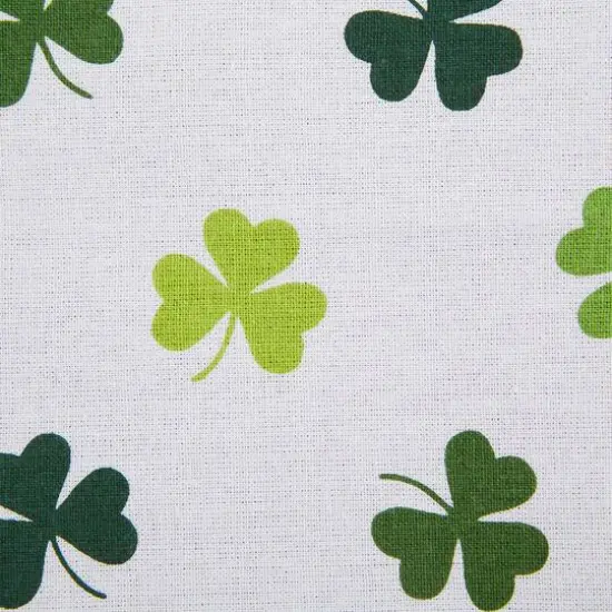 DII&reg; Green & White Shamrock Lucky Day Dishtowels, 2ct. {7}