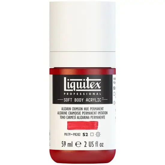 Liquitex&reg; Professional Soft Body Acrylic Bottle, 2oz. Alizarin Crimson Hue Permanent {8}