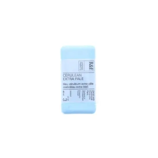 R&F&reg; Encaustic Paint Cake, 40mL Cerulean Extra Pale {1}