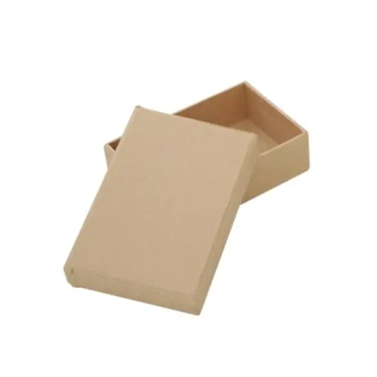 Papier Mache 10" Paper Mache Large Rectangle Box, 5ct. {3}