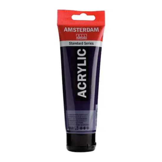 Amsterdam 120mL Standard Acrylic Paint 568 Permanent Blue Violet {1}