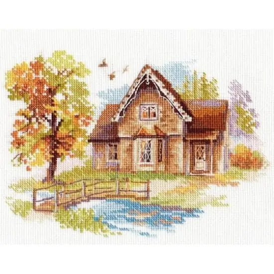 Alisa September House Cross Stitch Kit {1}