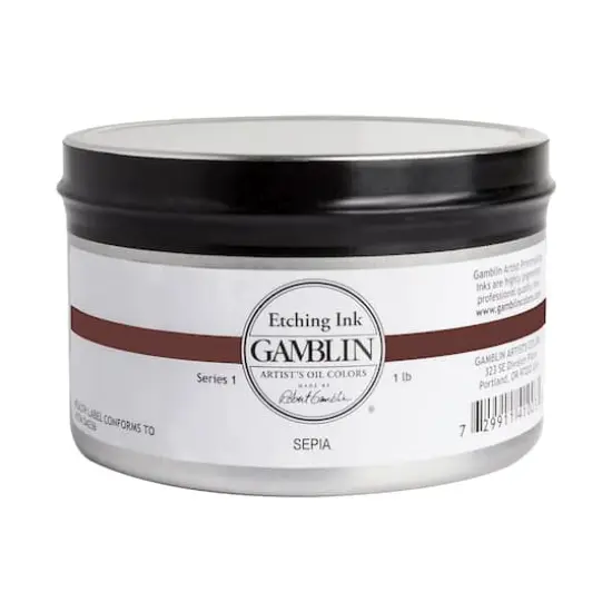 Gamblin Etching Ink, 1lb. Sepia {1}