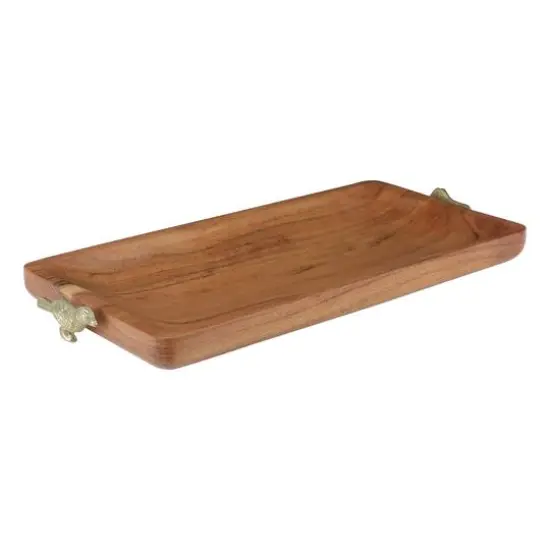 15" Wood Tabletop Tray by Ashland&reg; {7}