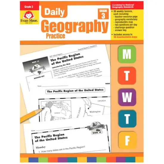 Daily Geography Practice Book, Grade 3 {1}