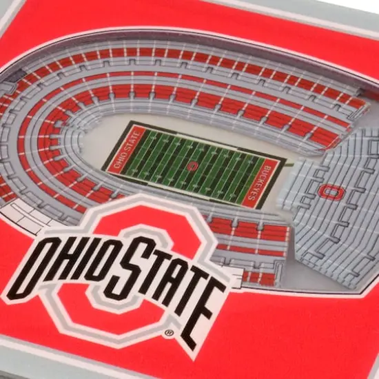 NCAA 3D StadiumView Coasters Ohio State Buckeyes {5}