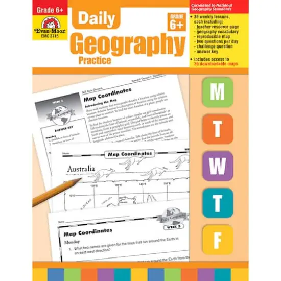 Daily Geography Practice Book, Grade 6+ {1}