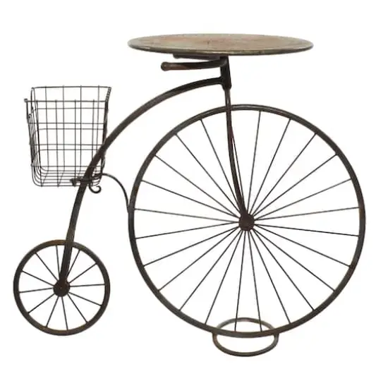 Brown Metal Farmhouse Plantstands, 30" x 36" x 18" {5}