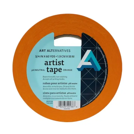 Art Alternatives Artist Tape Orange {1}