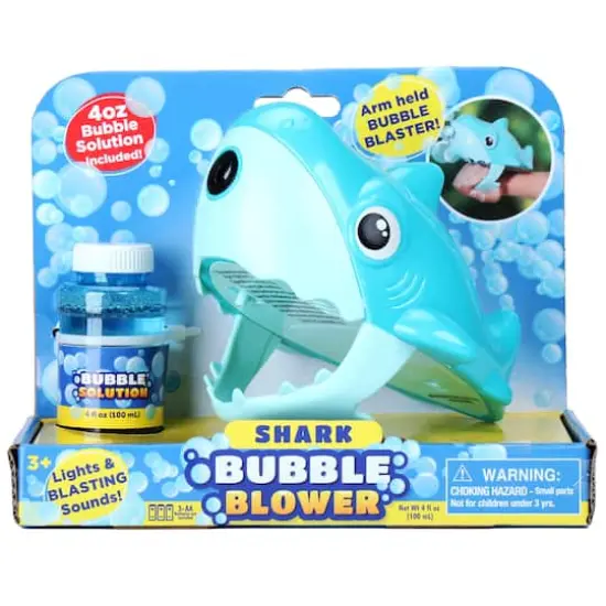 Kid Galaxy&reg; Blue Shark Bubble Blower Toy {6}