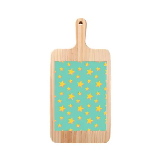 Craft Express Pinewood Cheese Board with Ceramic Tile Insert {3}