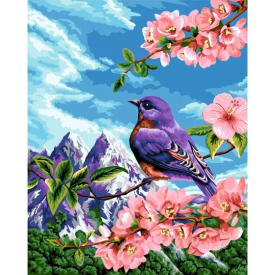 Crafting Spark Spring Freshness Painting by Numbers Kit {1}