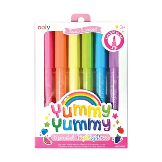 OOLY Yummy Yummy 6-Color Scented Highlighter Set {1}