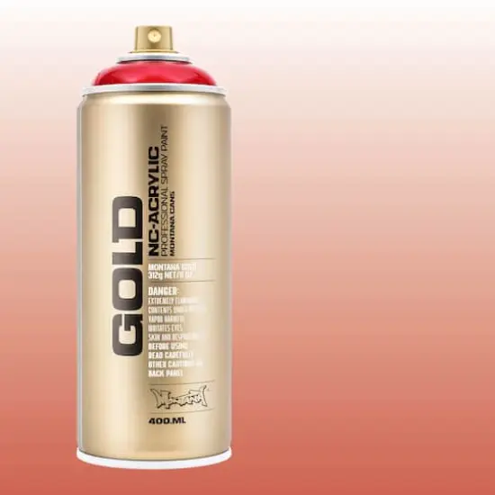 Montana&trade; Cans GOLD Transparent Spray Paint, 400mL T3040 Transparent Ketchup {6}