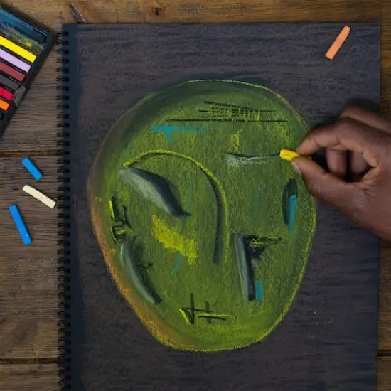 Black Mixed Media Pad by Artist's Loft&trade; {3}