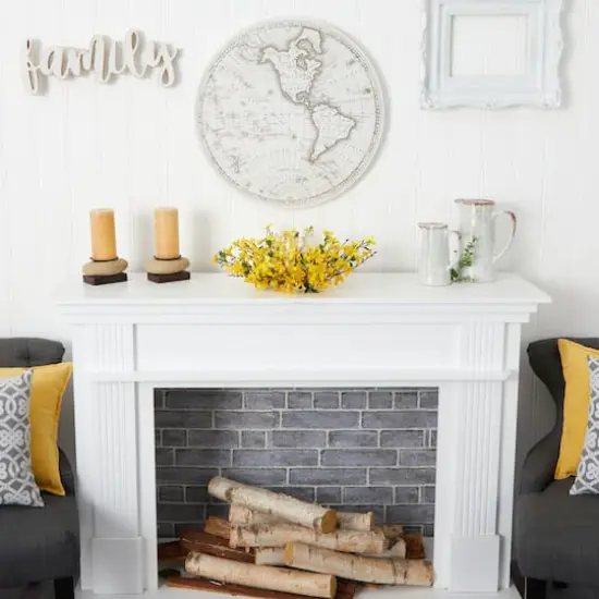 16" Artificial Forsythia Candelabrum {7}