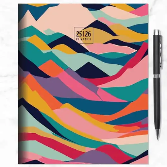 TF Publishing 2025-2026 Peaks & Valleys Medium Monthly Planner {5}