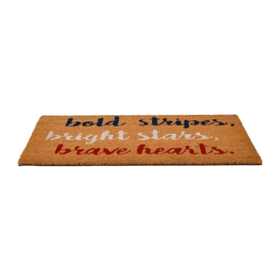 Hello Honey&reg; Bold Bright Brave Coir Doormat {5}